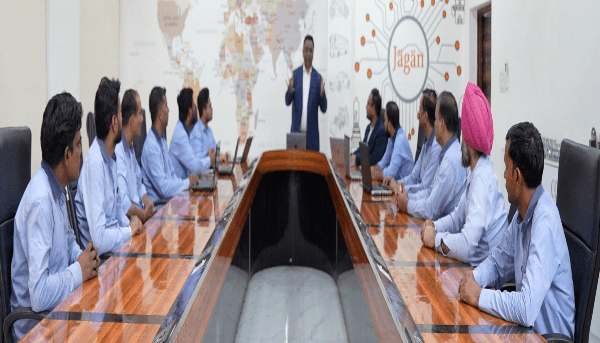 Team of engineers and leaders at Jagan Lamps